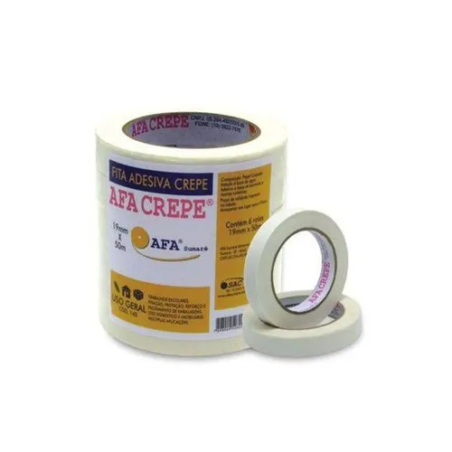 FITA ADESIVA CREPE 19MMX50M